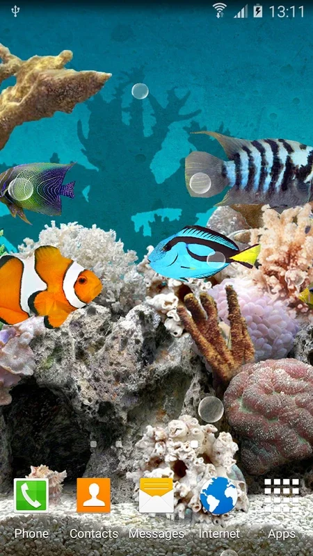 Coral Fish 3D Live Wallpaper for Android - Immersive Underwater Experience