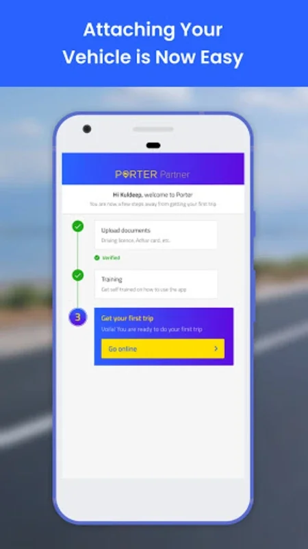 Porter Driver Partner App for Android - Connect with India's Logistics