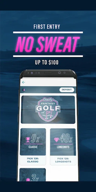 Chirp for Android - The Fantasy Golf App with Real Money Contests