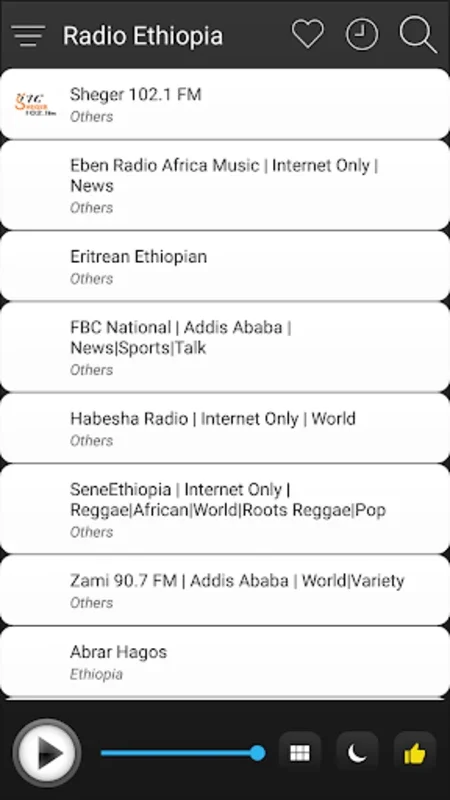 Ethiopia Radio Stations Online for Android - Stream with Ease