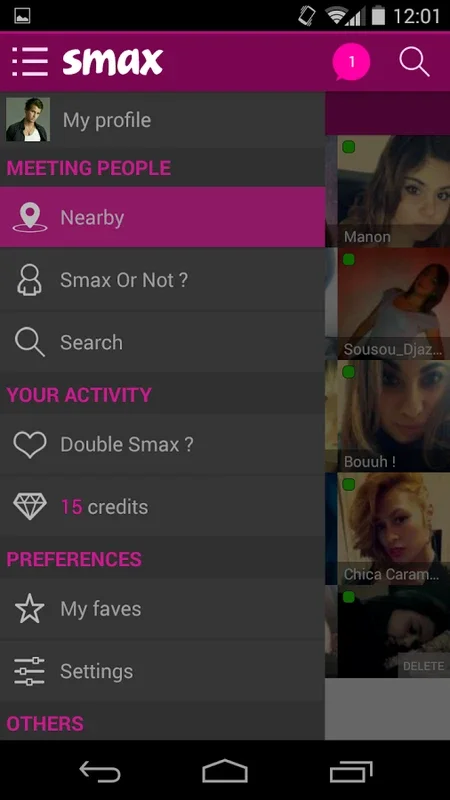 Smax for Android - Connect with Singles Easily