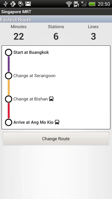 Singapore MRT for Android - Efficient Transit Navigation