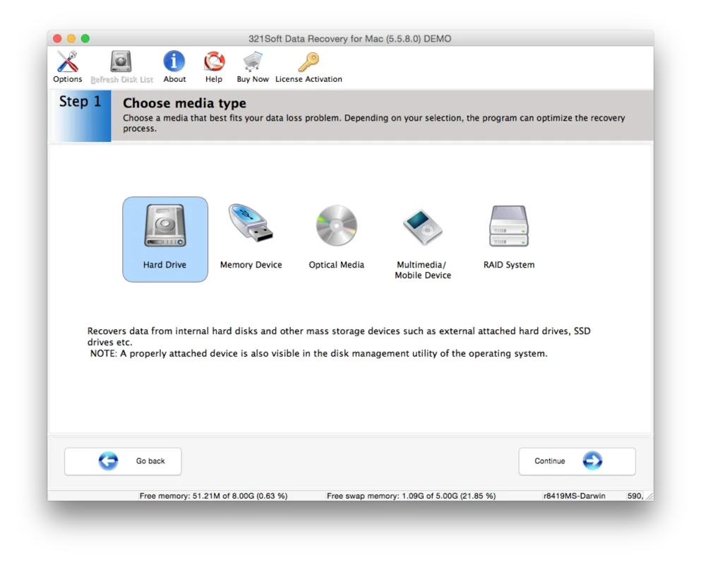 321Soft Data Recovery for Mac - Recover Deleted Files Easily