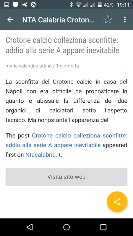 Crotone notizie gratis for Android - Stay Informed with Real-time News