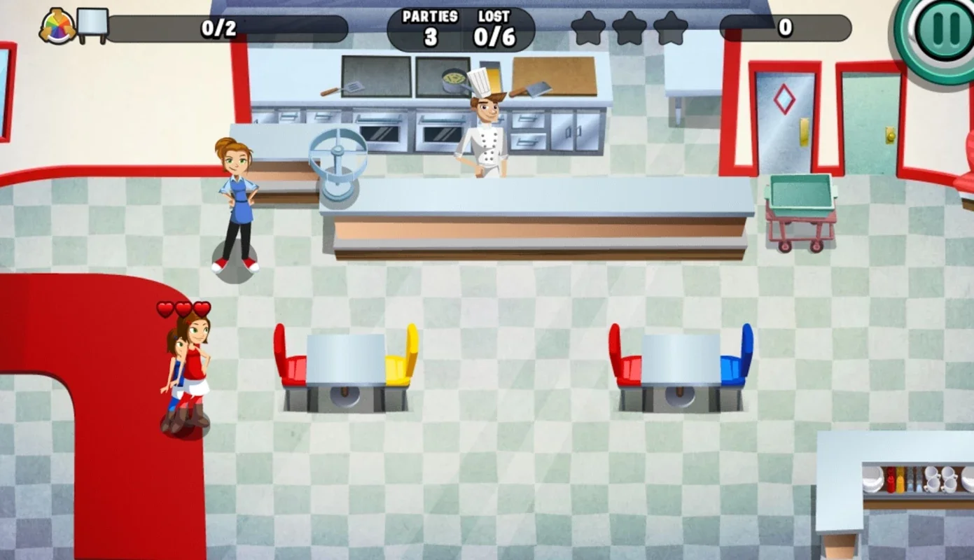 Diner Dash for Android - Manage Your Diner