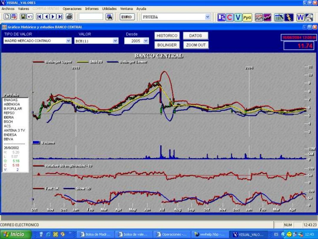 Visual Valores for Windows - Manage Your Stock Investments