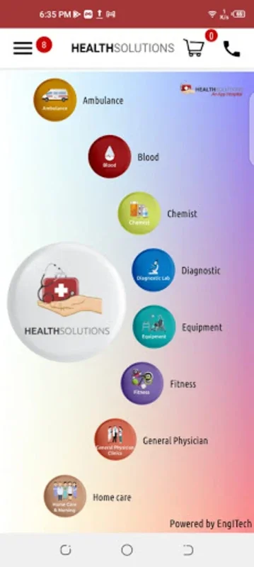 HealthSolutions for Android: Connecting Blood Donors