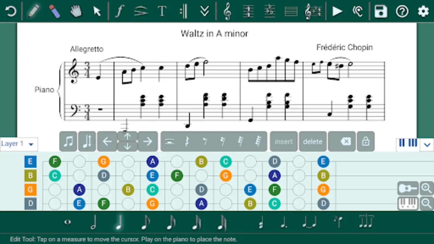 Music Writer for Android - Ideal for Mobile Music Composition