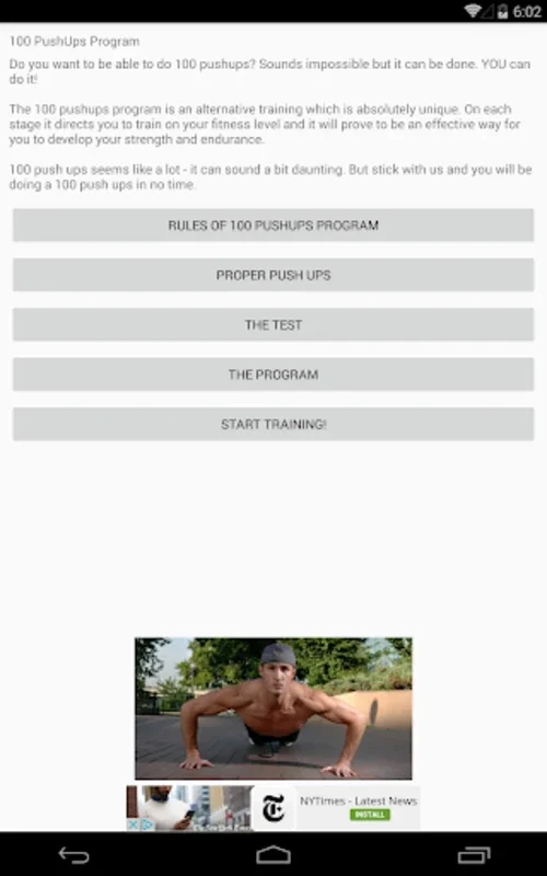 100 PushUps for Android: Boost Your Strength