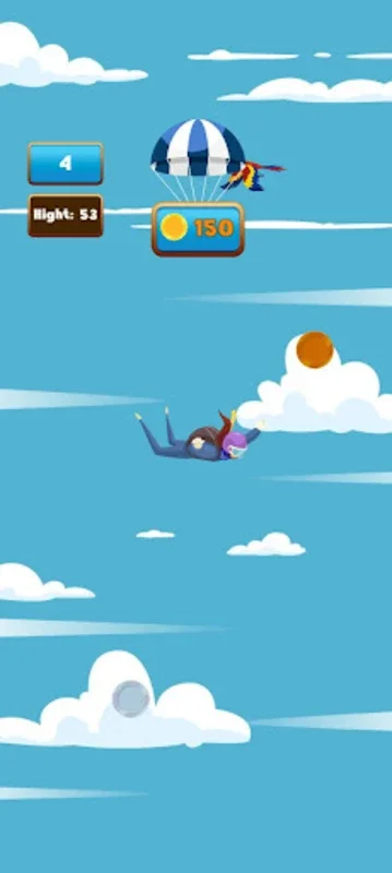 The Parachute for Android - Thrilling Skydiving Adventure