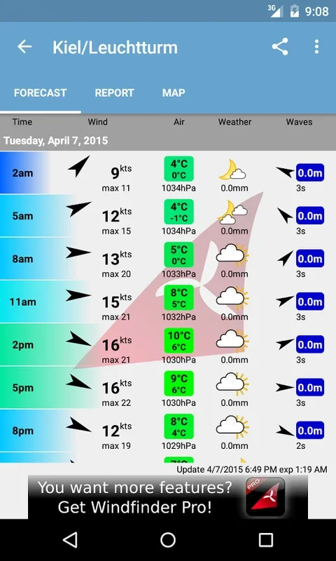 Windfinder for Android - Get Real-Time Weather Info