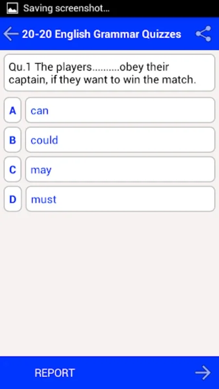 English Grammar Quiz for Android - Interactive Learning