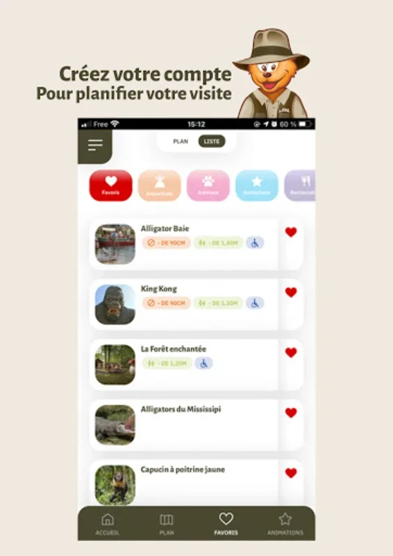 Le PAL for Android: Enhance Your Park Visit