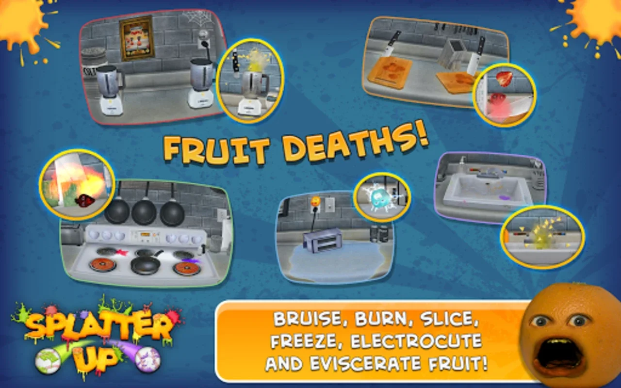 Splatter Up! for Android - Enjoy the Fruit-Bashing Fun