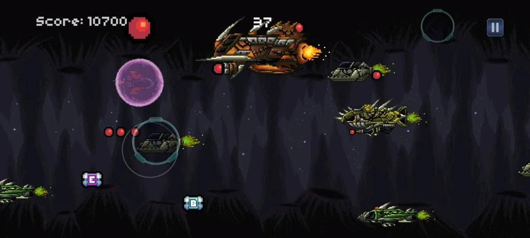 Shoot Em Up: Space Force Ship for Android - A Pixel Art Space Adventure