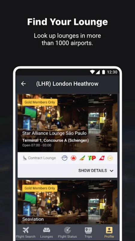 Star Alliance Navigator for Android - Streamlined Travel App