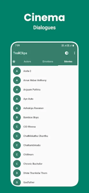 TrollClips for Android - Enhance WhatsApp with Malayalam Clips