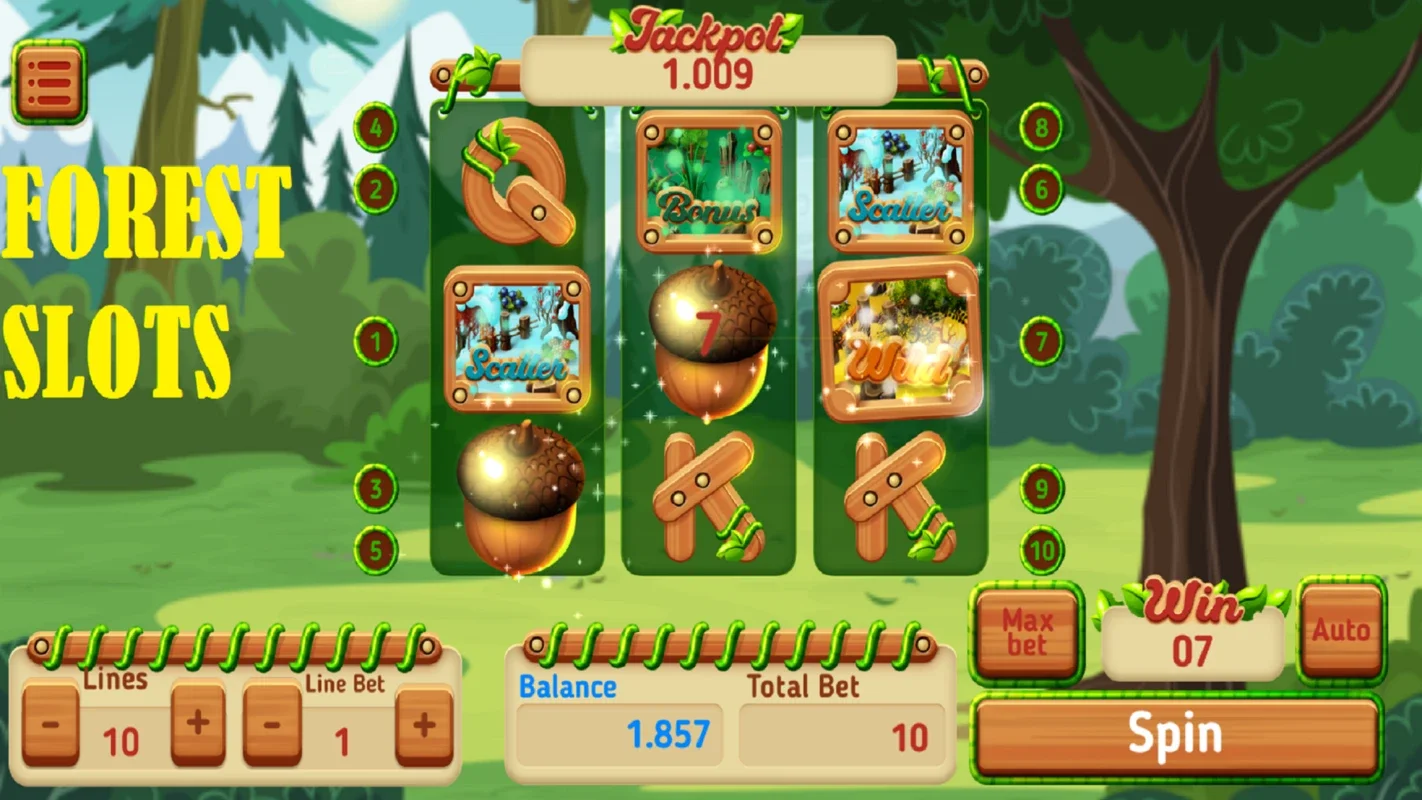 SlotMachines777 for Android - Exciting Slot Gaming