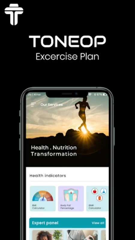 ToneOp: Health And Fitness App for Android - Transform Your Health