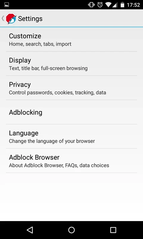 Adblock Browser for Android: Ad - Free Browsing