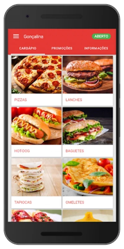 Gonçalina for Android: Simplify Food Ordering