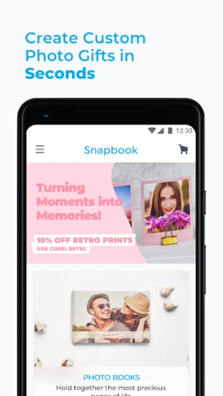 Snapbook: Print Photos & Gifts for Android - Download Now on AppHuts