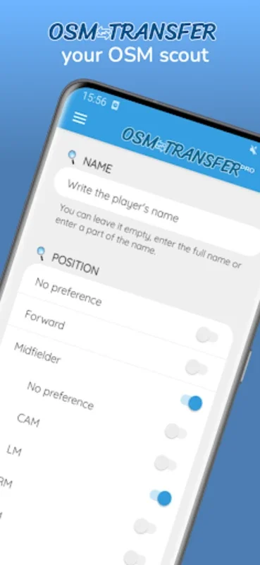 OSM Transfer: Scout list for Android - Manage Scout Lists