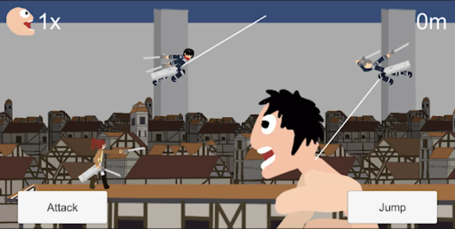 Attack On Stickman for Android: Immersive Urban Acrobatics