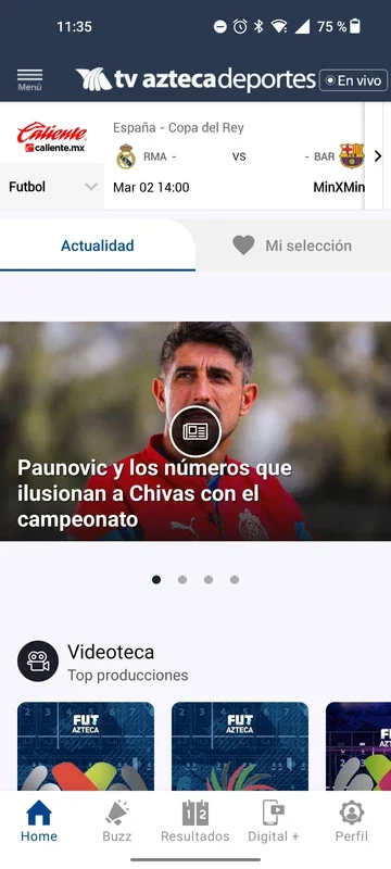 TV Azteca Deportes for Android - Comprehensive Sports Info