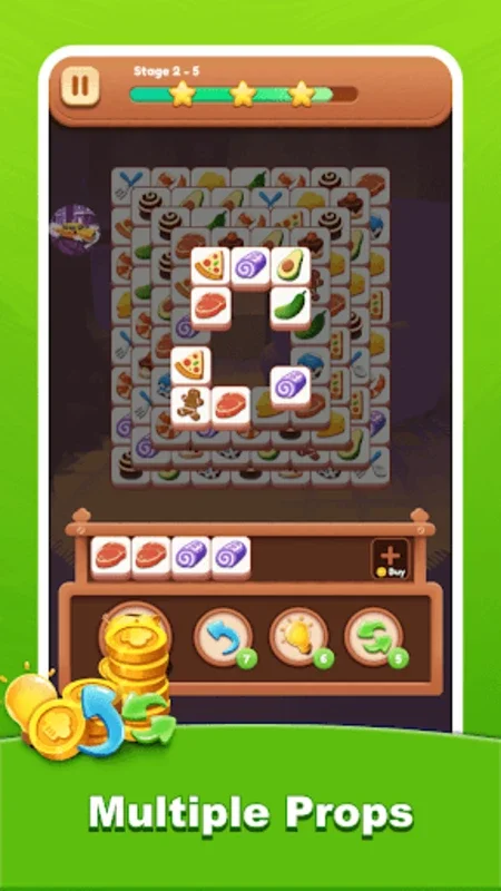 Food Match:Tile Busters for Android - Engaging Puzzle Fun