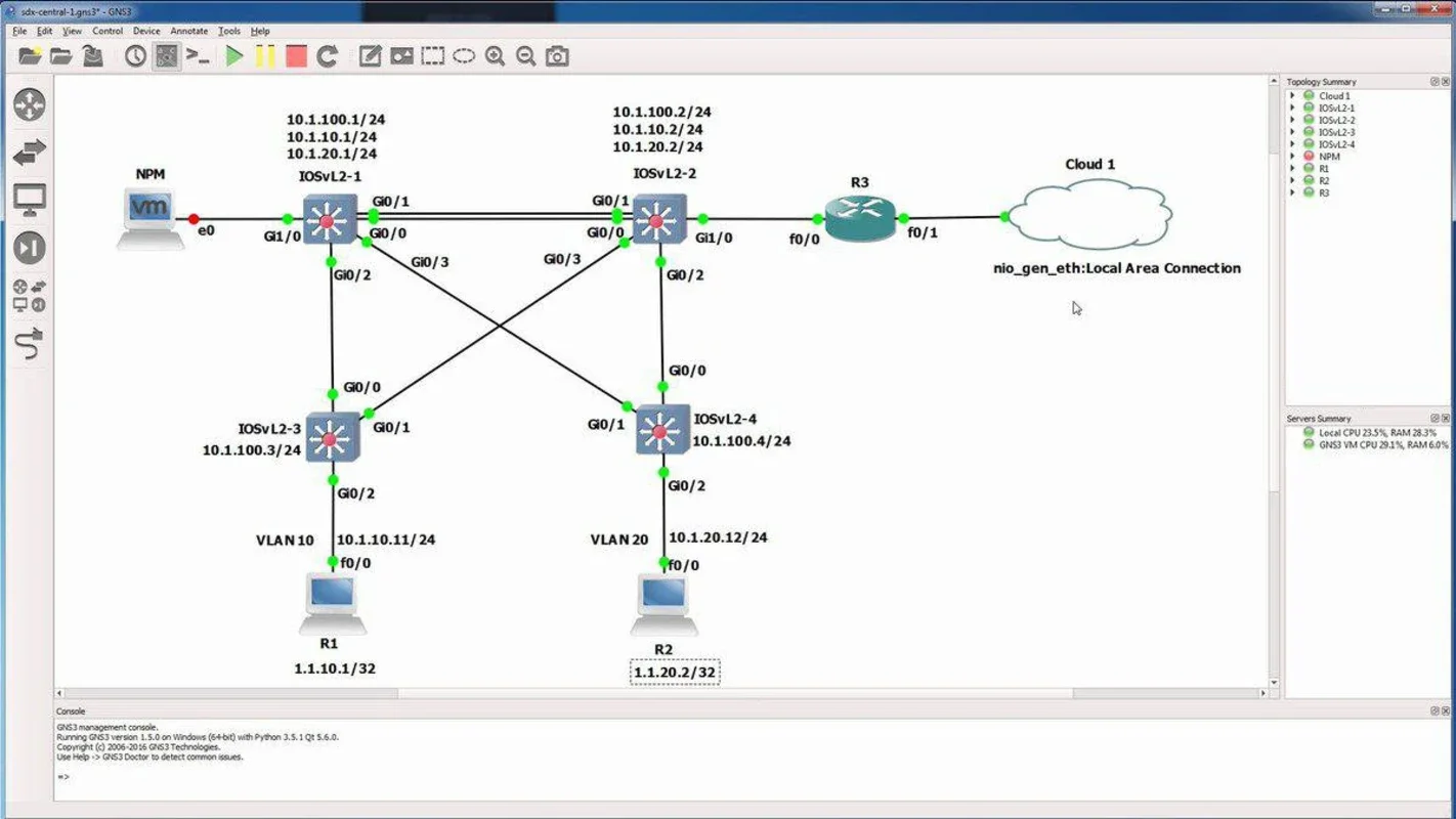 GNS3 for Windows - Create Virtual Networks Easily