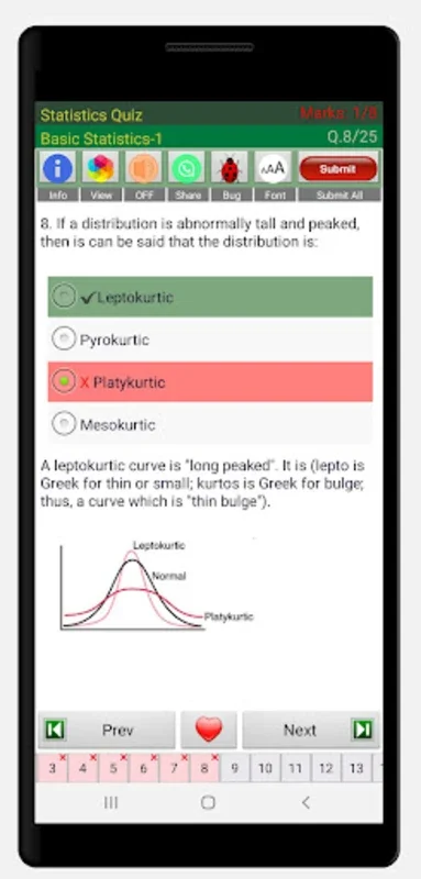 Statistics Quiz for Android - Enhance Your Stats Knowledge