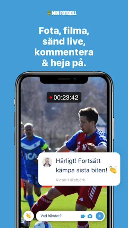 Min Fotboll (officiell) for Android - Enriching Swedish Football