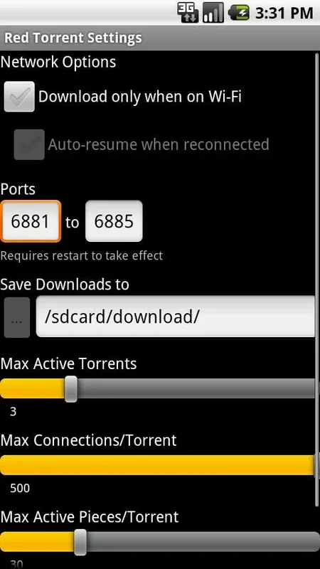 Red Torrent Lite for Android: Efficient Torrent Downloading