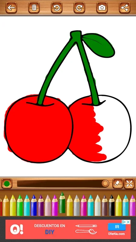 Fruits Drawing Book & Coloring Book for Android: Creative Fun