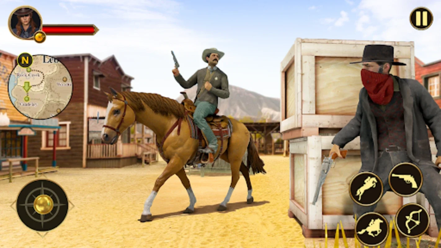 West Cowboy Games Horse Riding for Android - Experience the Wild West