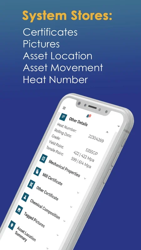 GoTagID for Android - Efficient Steel Asset Management