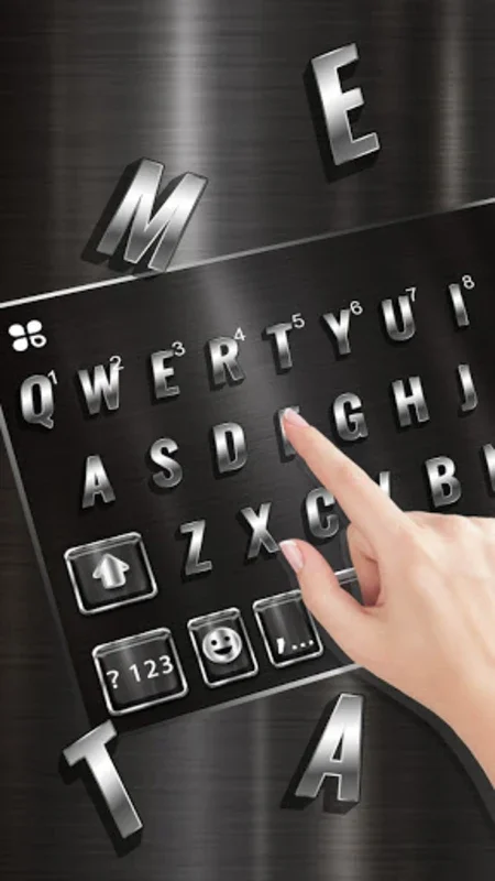 Cool Black Metal Keyboard Back for Android: Customize & Enhance