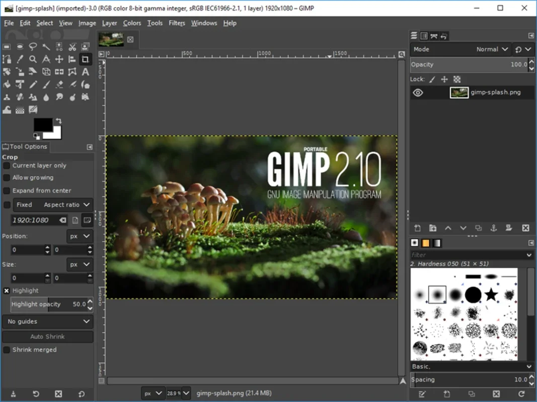 GIMP Portable for Windows - A Free Image Editing Solution