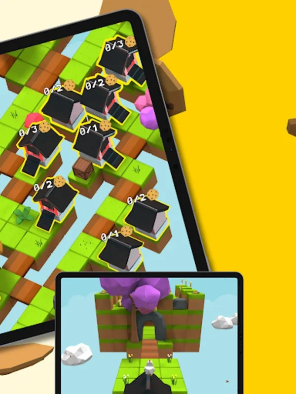 Chicken Family for Android - Engaging 3D Puzzle Game