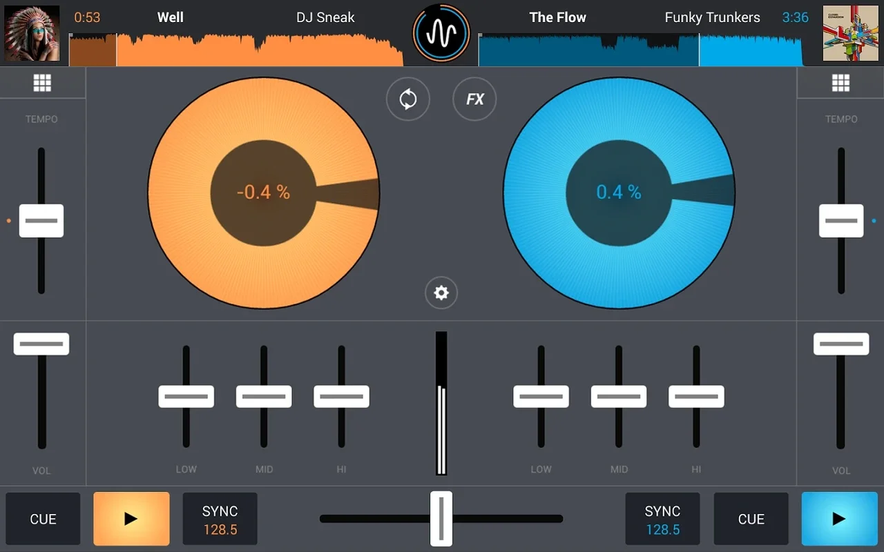 Cross DJ for Android - Mix and Create Music on Your Device