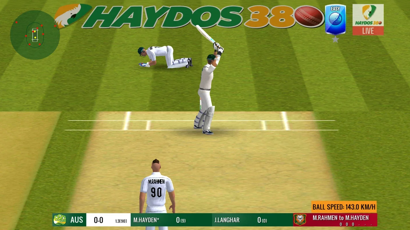 Haydos 380 for Android - Immersive Cricket Experience