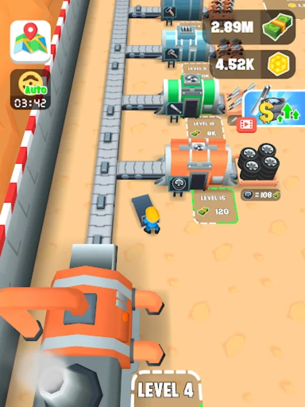 Giant Excavator for Android - Build Your Industrial Empire