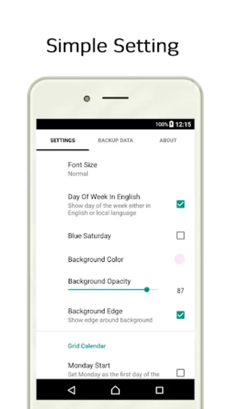 Calendar & Memo Widget for Android - Efficient Schedule Management