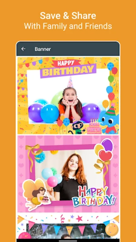 Birthday Photo Frames for Android - Download the APK from AppHuts