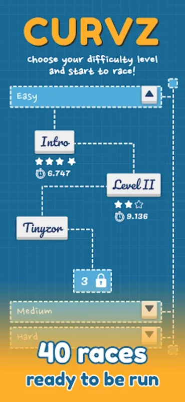 CURVZ for Android - Compete on Diverse Tracks