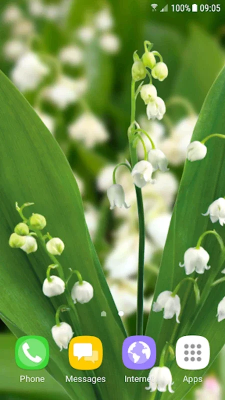 Lily of The Valley Wallpaper for Android - Stunning 3D Experience