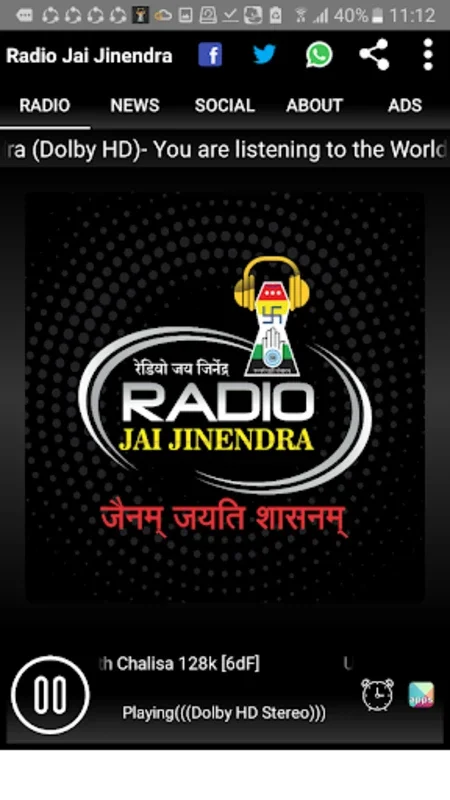 Jai Jinendra Radio on Jainism for Android - Spiritual Growth