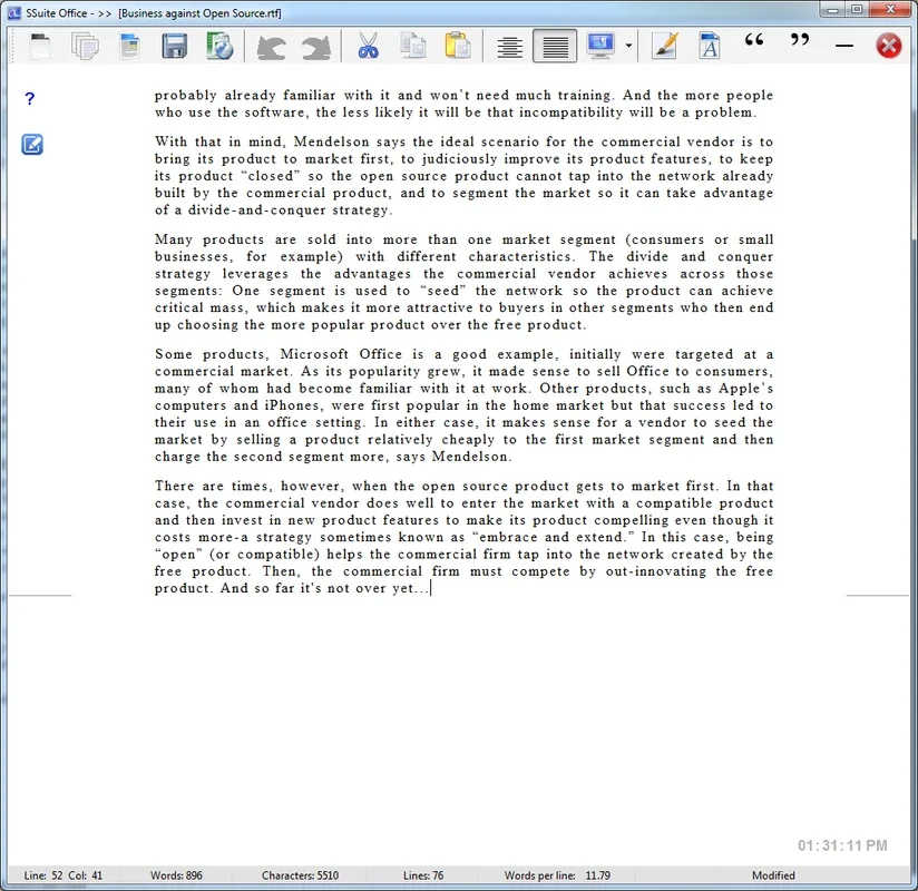 SSuite Writer's D'Lite for Windows: Powerful Writing Tool