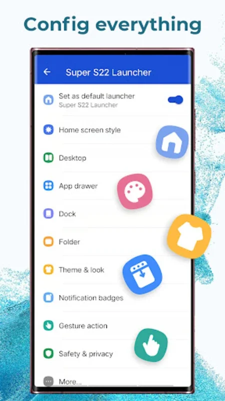Super S22 Launcher for Android - Bring Galaxy S22 Home